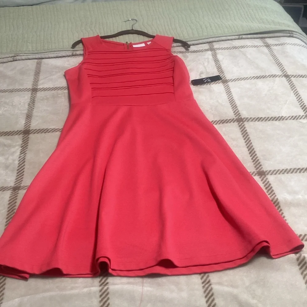 NWT New York& Company Stretch shade of pink Medium - Picture 3 of 5